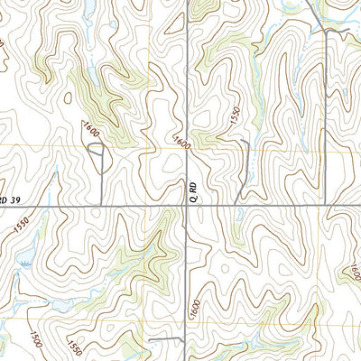 United States Geological Survey David City East, NE (2021, 24000-Scale) digital map