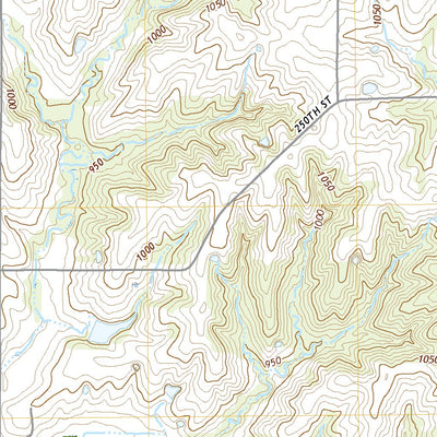 United States Geological Survey Davis City, IA (2022, 24000-Scale) digital map