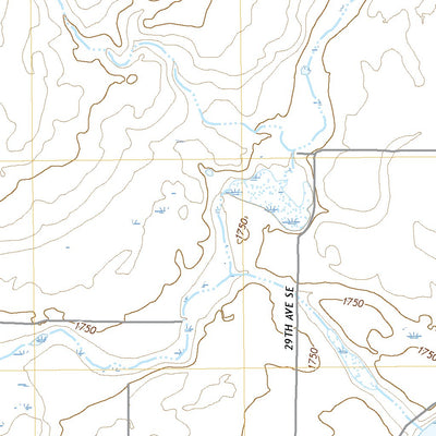 United States Geological Survey Dawson, ND (2020, 24000-Scale) digital map