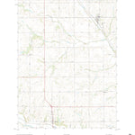 United States Geological Survey Dawson, NE (2021, 24000-Scale) digital map