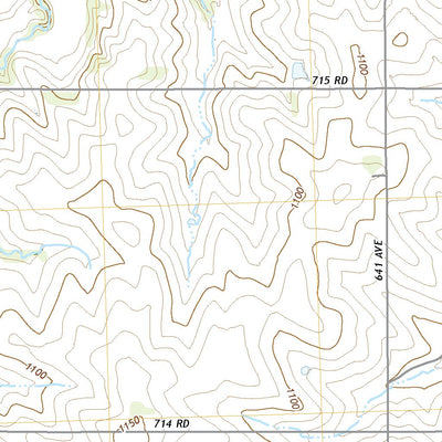 United States Geological Survey Dawson, NE (2021, 24000-Scale) digital map