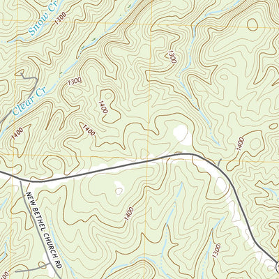 United States Geological Survey Dawsonville, GA (2020, 24000-Scale) digital map
