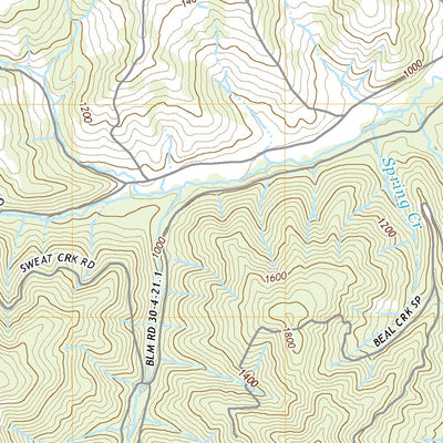 United States Geological Survey Days Creek, OR (2020, 24000-Scale) digital map