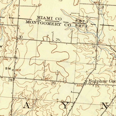 United States Geological Survey Dayton, OH (1906, 62500-Scale) digital map