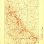 United States Geological Survey Dayton, WY-MT (1895, 125000-Scale) digital map