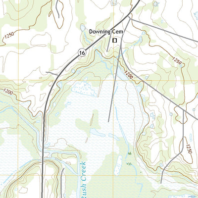United States Geological Survey De Leon, TX (2022, 24000-Scale) digital map