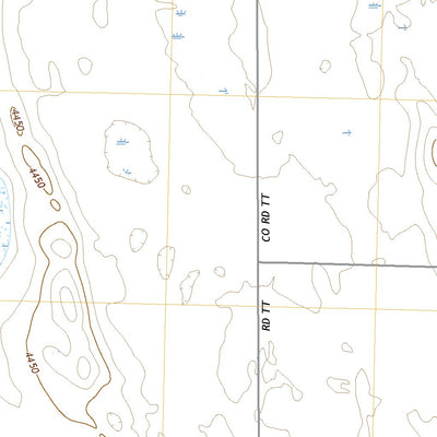 United States Geological Survey De Nova NW, CO (2022, 24000-Scale) digital map
