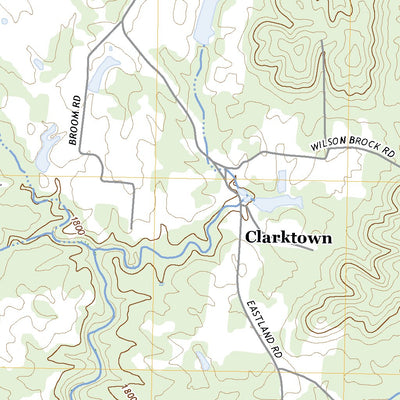 United States Geological Survey De Rossett, TN (2022, 24000-Scale) digital map