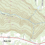 United States Geological Survey De Rossett, TN (2022, 24000-Scale) digital map