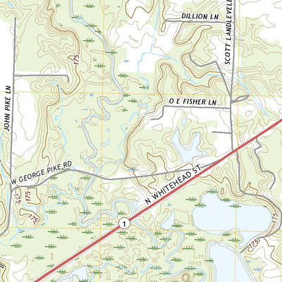 United States Geological Survey De Witt, AR (2020, 24000-Scale) digital map