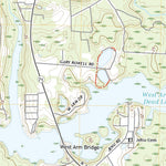 United States Geological Survey Dead Lakes, FL (2021, 24000-Scale) digital map