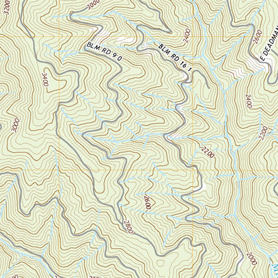 United States Geological Survey Deadman Mountain, OR (2020, 24000-Scale) digital map