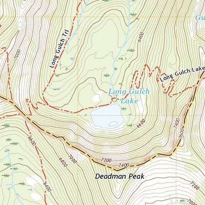 United States Geological Survey Deadman Peak, CA (2021, 24000-Scale) digital map