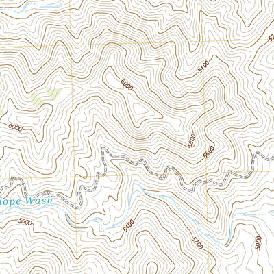 United States Geological Survey Dean Peak, AZ (2021, 24000-Scale) digital map
