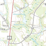 United States Geological Survey Deans Crossing, GA (2020, 24000-Scale) digital map