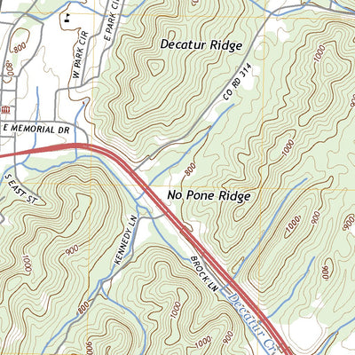 United States Geological Survey Decatur, TN (2022, 24000-Scale) digital map