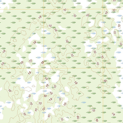 United States Geological Survey Deep Lake, FL (2021, 24000-Scale) digital map