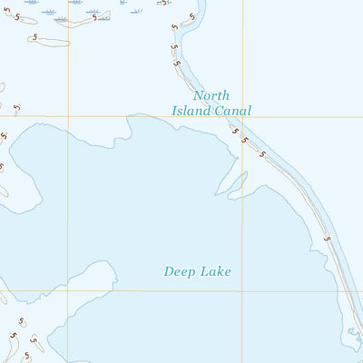 United States Geological Survey Deep Lake, LA (2020, 24000-Scale) digital map