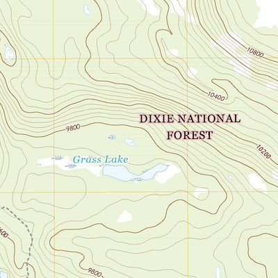 United States Geological Survey Deer Creek Lake, UT (2020, 24000-Scale) digital map