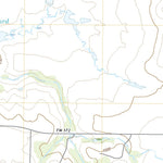 United States Geological Survey Deer Creek, TX (2022, 24000-Scale) digital map