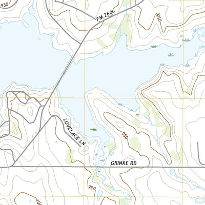 United States Geological Survey Deer Creek, TX (2022, 24000-Scale) digital map