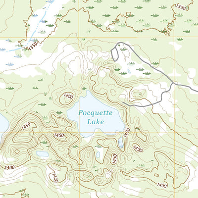 United States Geological Survey Deer Lake NE, MN (2022, 24000-Scale) digital map