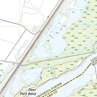 United States Geological Survey Deer Park, LA (2020, 24000-Scale) digital map