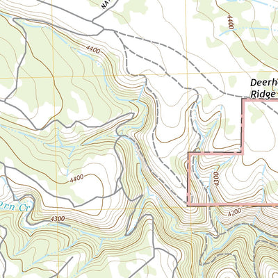 United States Geological Survey Deerhorn Creek, OR (2020, 24000-Scale) digital map