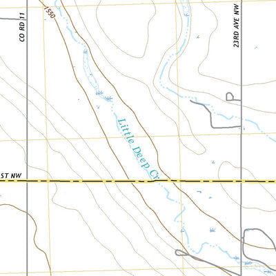 United States Geological Survey Deering NW, ND (2020, 24000-Scale) digital map