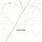 United States Geological Survey Defeat Butte, OR (2020, 24000-Scale) digital map