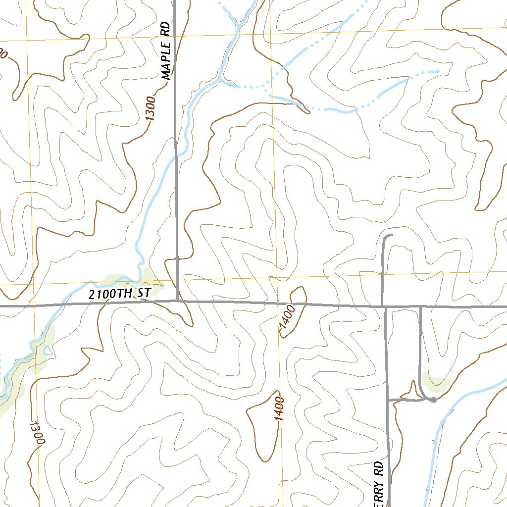 Defiance, IA (2022, 24000-Scale) Map by United States Geological Survey ...