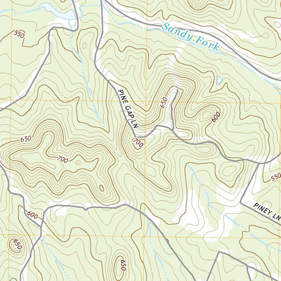 United States Geological Survey Delhi, TX (2022, 24000-Scale) digital map