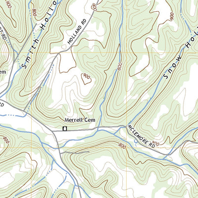 United States Geological Survey Dellrose, TN (2022, 24000-Scale) digital map