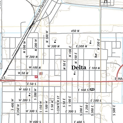 United States Geological Survey Delta, UT (2020, 24000-Scale) digital map
