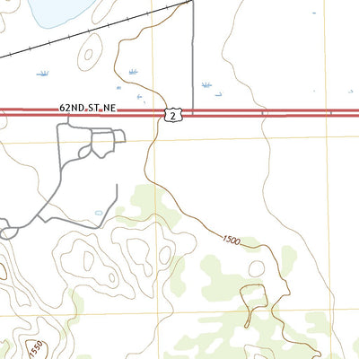 United States Geological Survey Denbigh, ND (2020, 24000-Scale) digital map