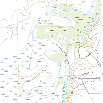 United States Geological Survey Denbigh, ND (2020, 24000-Scale) digital map