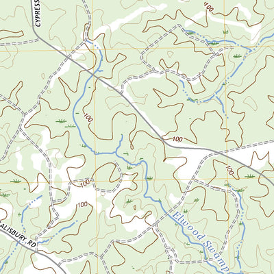 United States Geological Survey Dendron, VA (2022, 24000-Scale) digital map