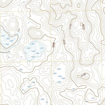 United States Geological Survey Denhoff, ND (2020, 24000-Scale) digital map