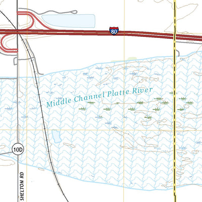 United States Geological Survey Denman, NE (2021, 24000-Scale) digital map