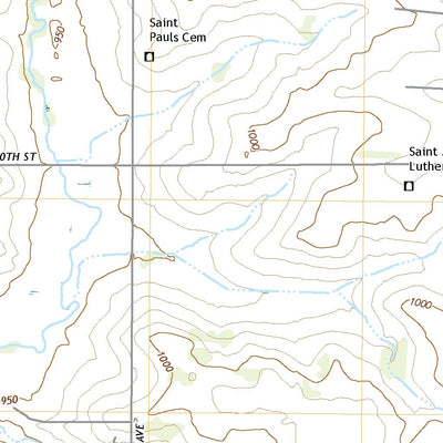 United States Geological Survey Denver, IA (2022, 24000-Scale) digital map