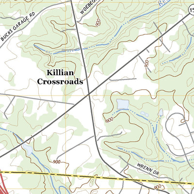 United States Geological Survey Denver, NC (2022, 24000-Scale) digital map