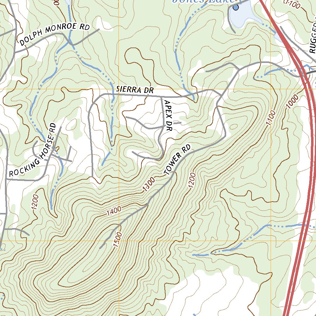 Denver, NC (2022, 24000-Scale) Map by United States Geological Survey ...