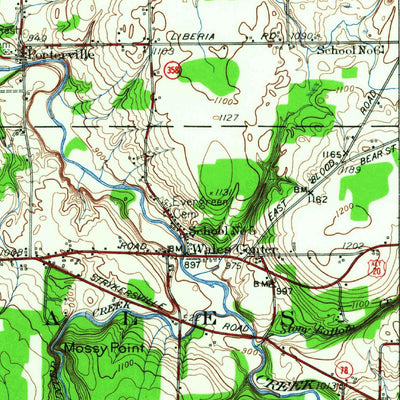 United States Geological Survey Depew, NY (1948, 62500-Scale) digital map