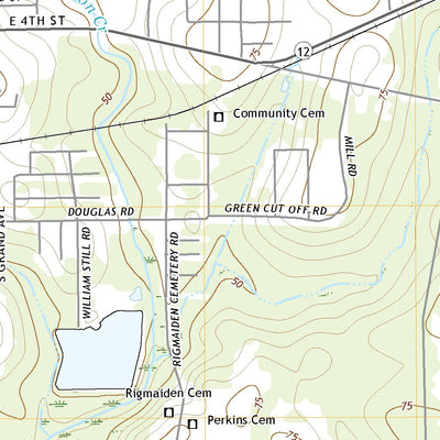 United States Geological Survey DeQuincy, LA (2020, 24000-Scale) digital map