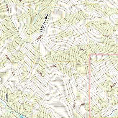 United States Geological Survey Deseret Peak East, UT (2020, 24000-Scale) digital map