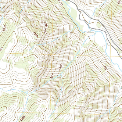United States Geological Survey Desert Gulch, CO (2022, 24000-Scale) digital map