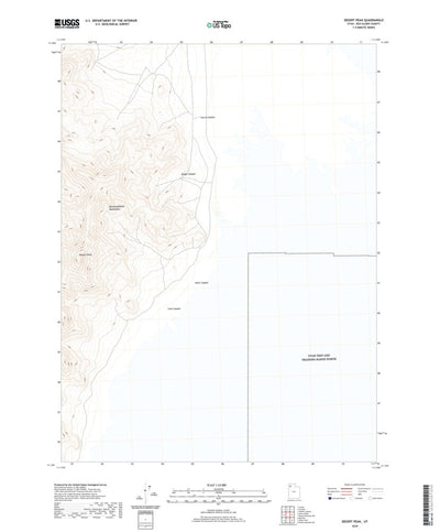 United States Geological Survey Desert Peak, UT (2020, 24000-Scale) digital map