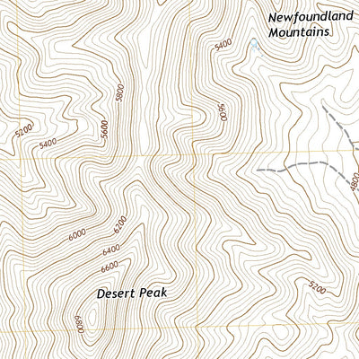 United States Geological Survey Desert Peak, UT (2020, 24000-Scale) digital map