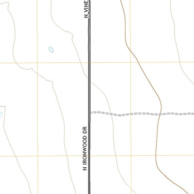 United States Geological Survey Desert Well, AZ (2021, 24000-Scale) digital map