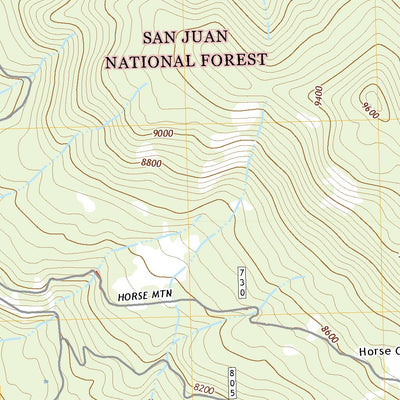 United States Geological Survey Devil Mountain, CO (2022, 24000-Scale) digital map